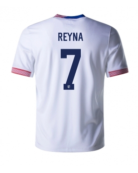 Stati Uniti Giovanni Reyna #7 Maglia Gara Casa Repliche Copa America 2024